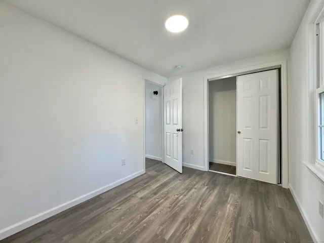 wooden floor in an empty room