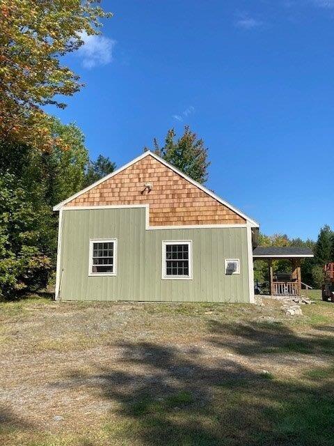 48 Back Parkman Road Abbot, ME 04406 - Photo 16 of 19 Driveway end of house