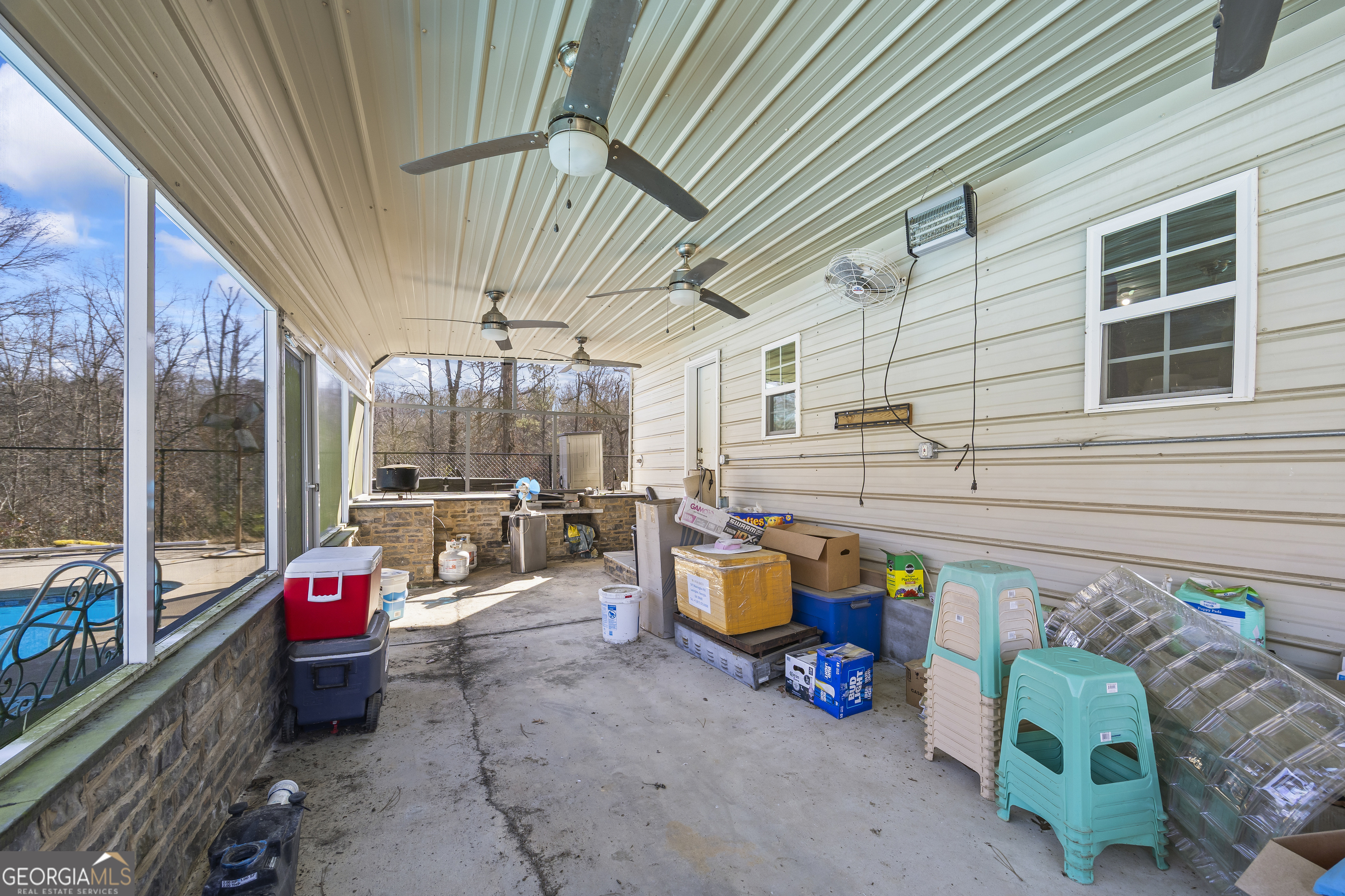 747 Washington Road Lexington, GA 30648 - Photo 96 of 118 a building outdoor space with patio furniture and garden view