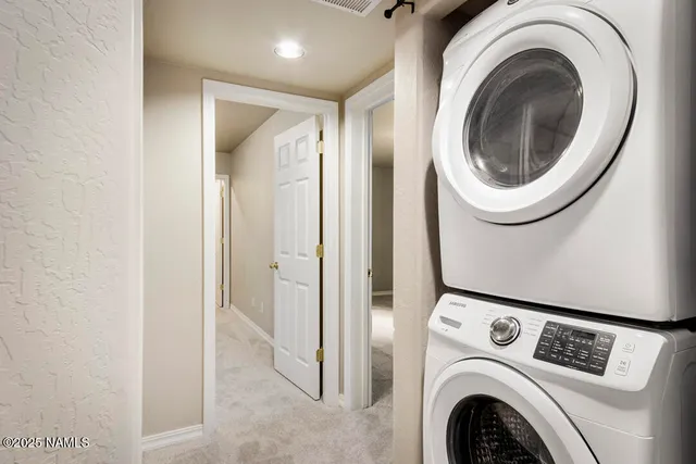 a aerial view of a house with a yard