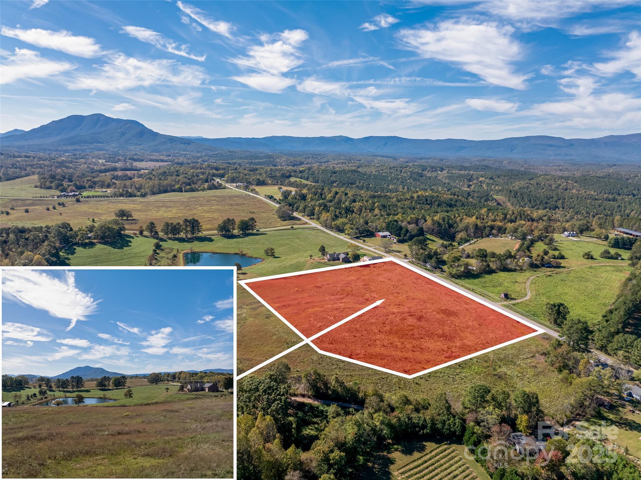 0 East Nc Highway, Unit LOT 55 Mill Spring, NC 28756 - Photo 2 of 17 an aerial view of residential houses and outdoor space