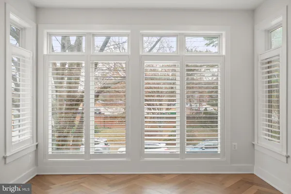 a view of a windows and a room with a window
