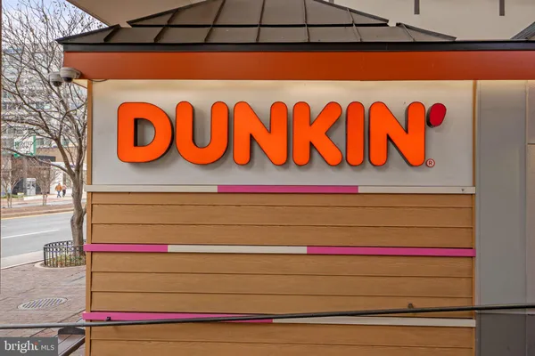 a close up of a sign