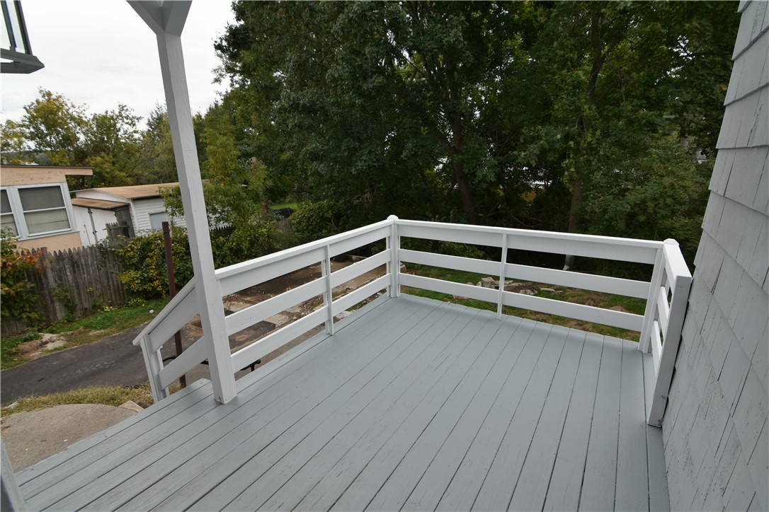 617 Gaskill Street Woonsocket, RI 02895 - Photo 11 of 21 first floor rear deck