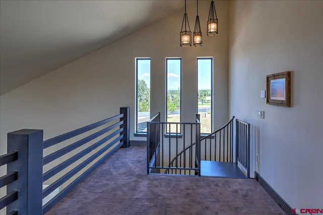 a view of entryway with stairs