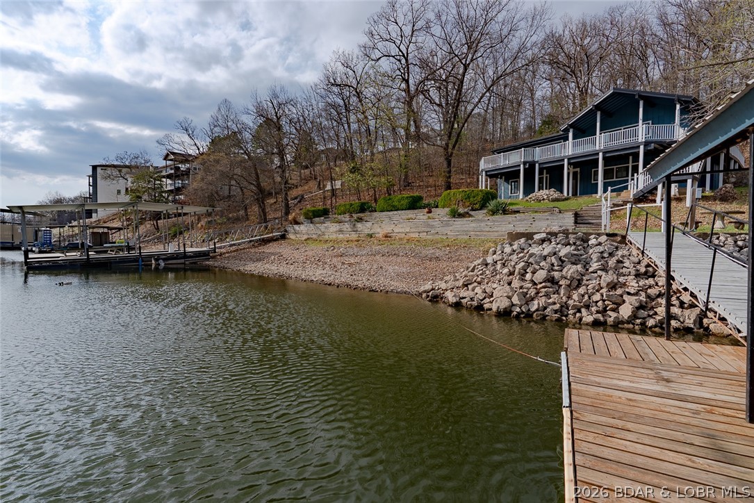 131 Frudeger Road Lake Ozark, MO 65049 - Photo 58 of 78 View of concrete dock from wood dock - BOTH Docks