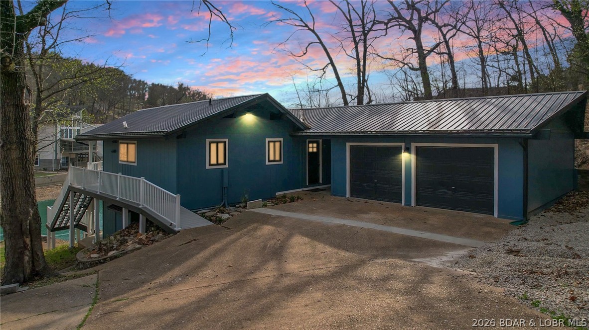 131 Frudeger Road Lake Ozark, MO 65049 - Photo 72 of 78 Gorgeous twilight shot!