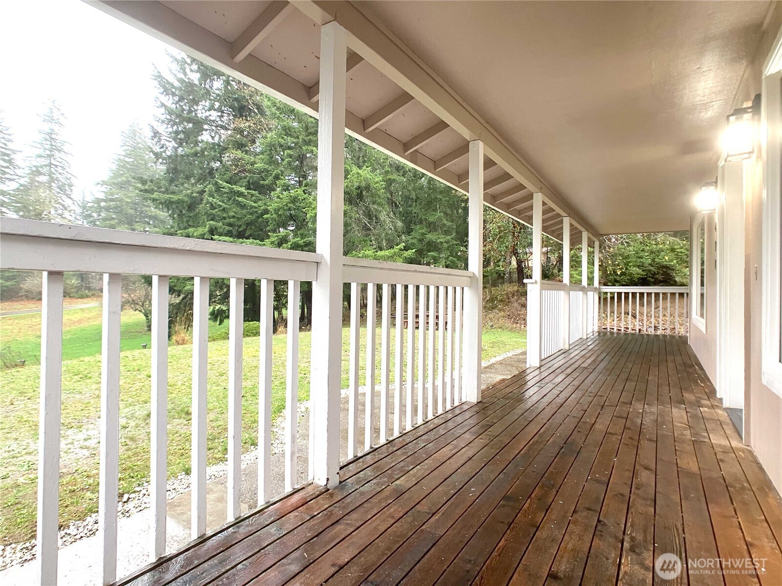 1471 Southeast Binns Swiger Loop Road Shelton, WA 98584 - Photo 2 of 25 a view of porch with wooden floor