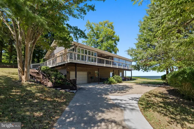 a view of an outdoor space and swimming pool