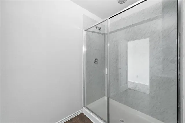 a backyard of a house