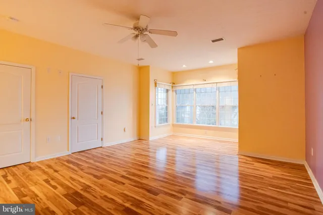 a view of a wooden fence