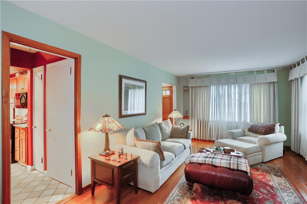 19 Marquette Road Pittsburgh, PA 15229 - Photo 17 of 38 a living room with furniture and a window
