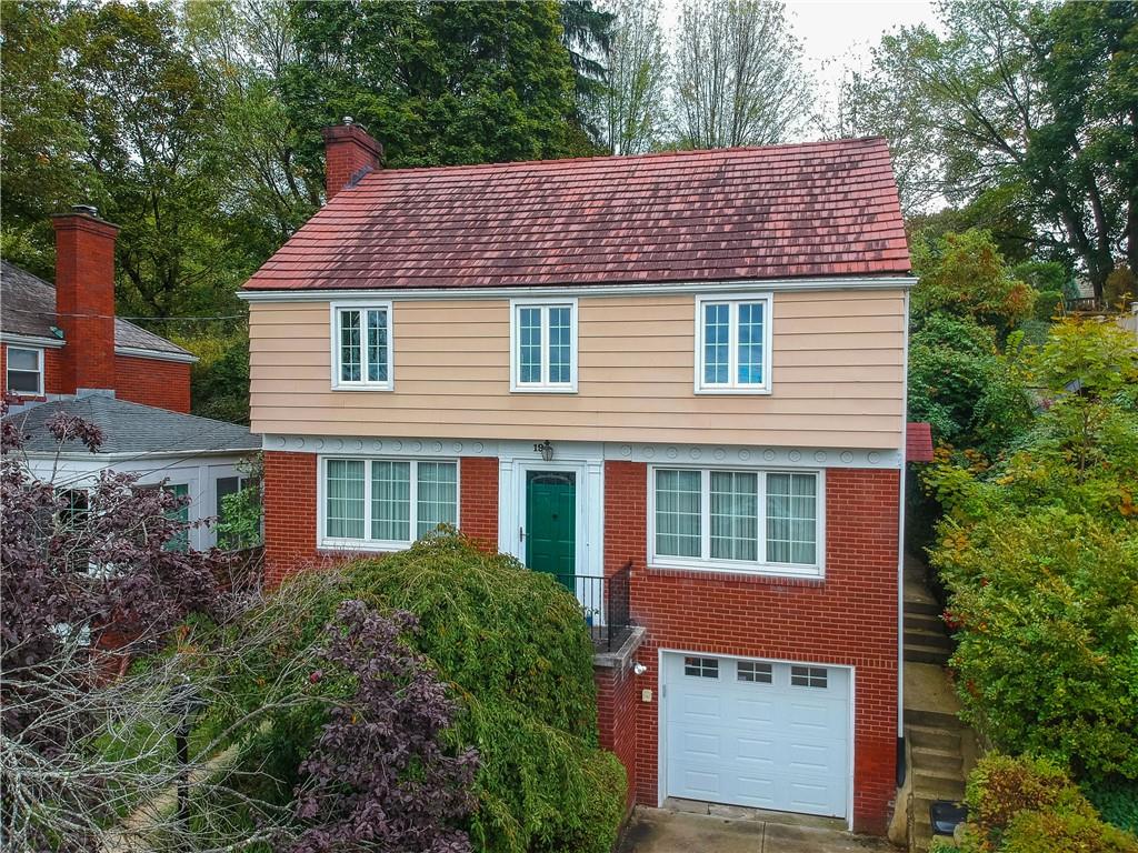 19 Marquette Road Pittsburgh, PA 15229 - Photo 2 of 38 a aerial view of a house with a yard and plants