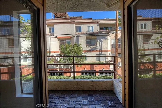 a view of front door of a house
