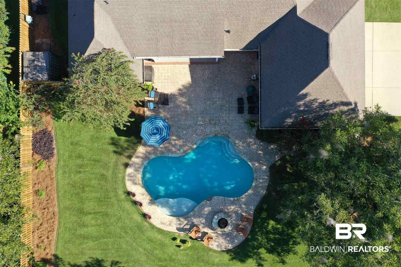 24915 Bosbyshell Avenue Daphne, AL 36526 - Photo 48 of 48 Aerial Shot of Pool