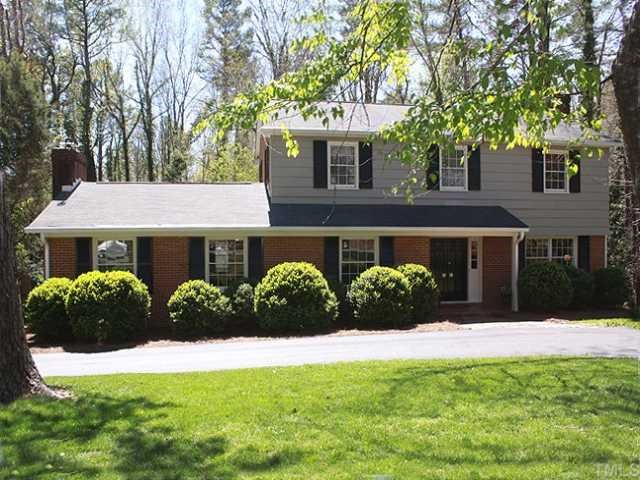 3722 Eton Road Durham, NC 27707 - Photo 2 of 25 The Charm of this home is apparant from the first glance as you enter the driveway