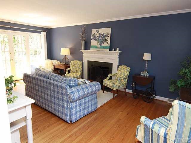3722 Eton Road Durham, NC 27707 - Photo 6 of 25 Large windows create so much natural light in this lovely living room
