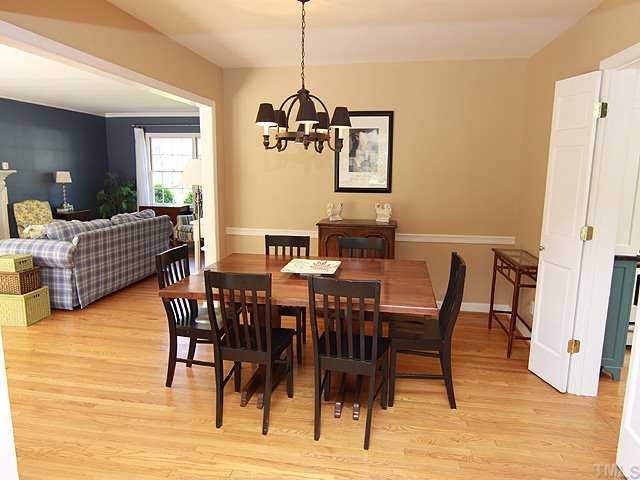 3722 Eton Road Durham, NC 27707 - Photo 8 of 25 The Large Dining Room Awaits Guests for Special Occasions