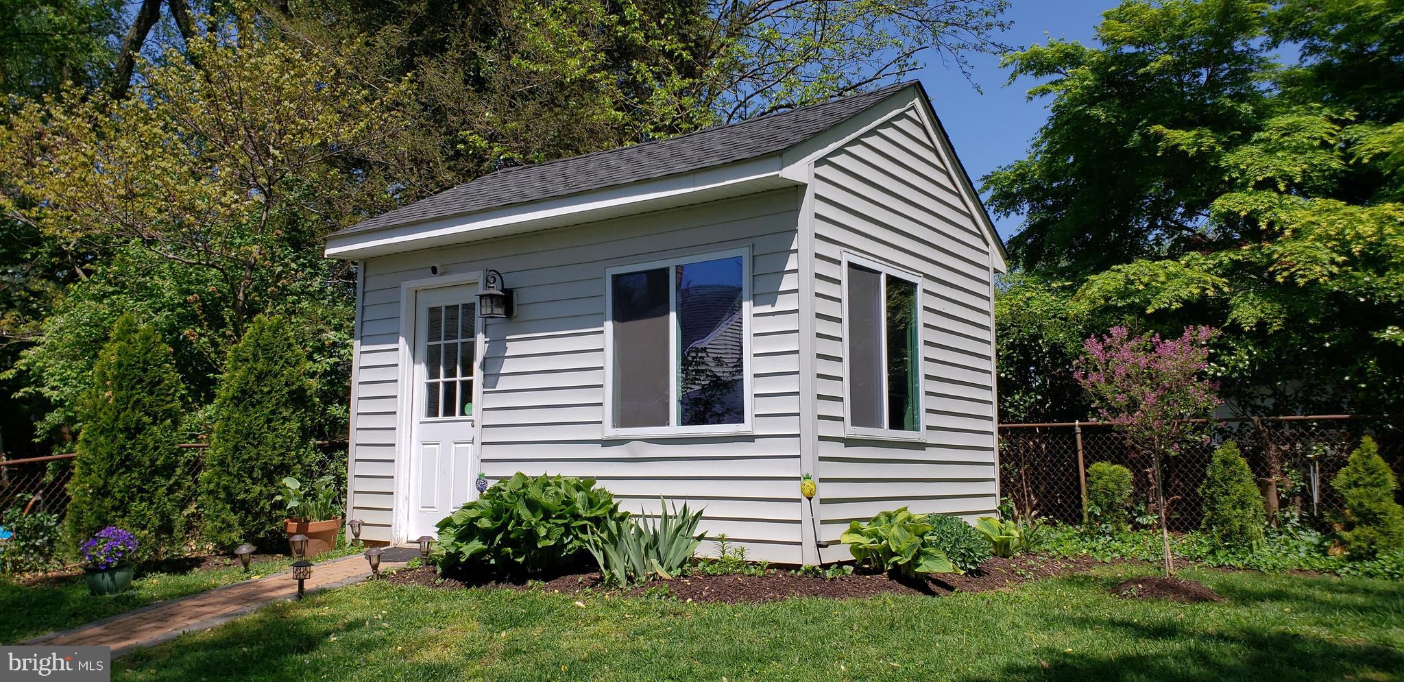 903 Robin Road Silver Spring, MD 20901 - Photo 34 of 46 Garden shed has electric and internet service!