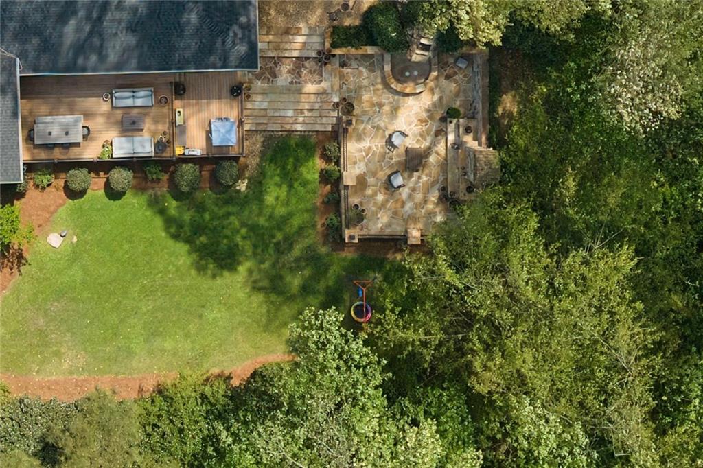 7680 Ryefield Drive Atlanta, GA 30350 - Photo 45 of 49 a bird view of building and outdoor space