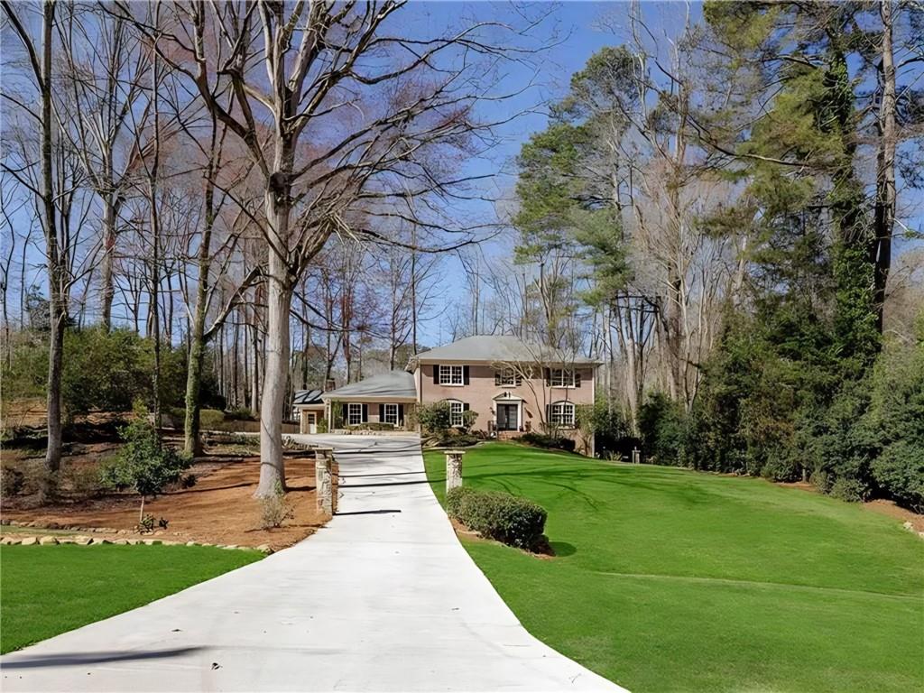 7680 Ryefield Drive Atlanta, GA 30350 - Photo 47 of 49 a view of a park with large trees
