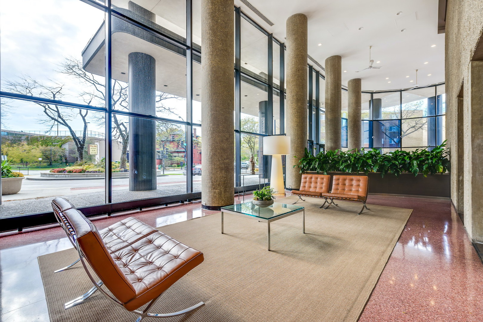5415 North Sheridan Road, Unit 412 Chicago, IL 60640 - Photo 2 of 22 a view of lobby with furniture and floor to ceiling window