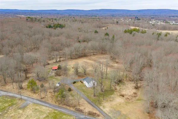 a view of outdoor space and mountain view