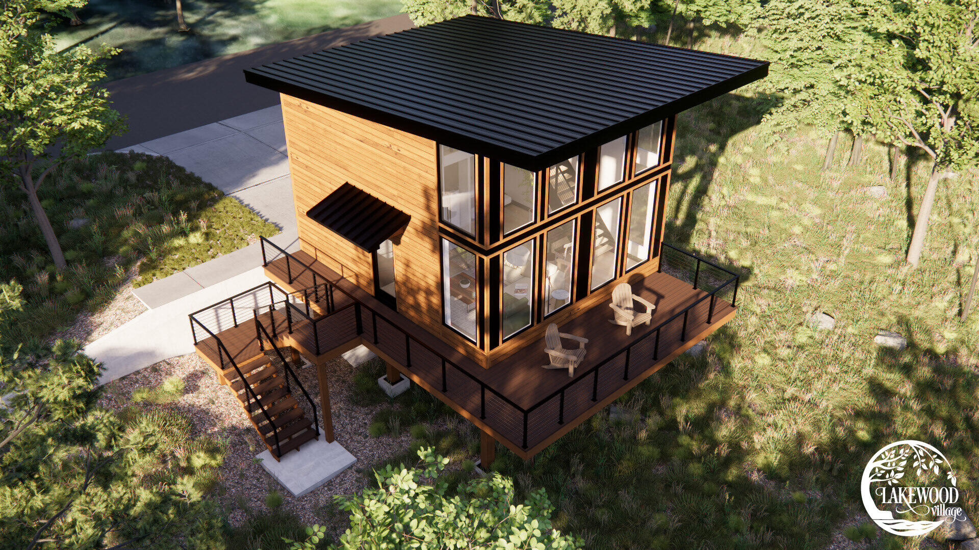 5 Turtle Rdg Drive Branson, MO 65616 - Photo 5 of 26 LakewoodVillage_Treehouse_Renders_4.12.2