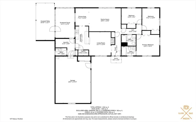 $200,000 | 107 Walnut Street, Penfield, IL 61862