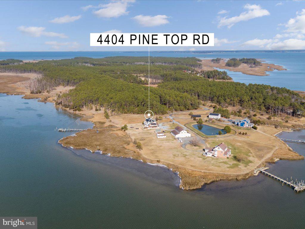 4404 Pine Top Road Madison, MD 21648 - Photo 49 of 68 a view of a water with an ocean