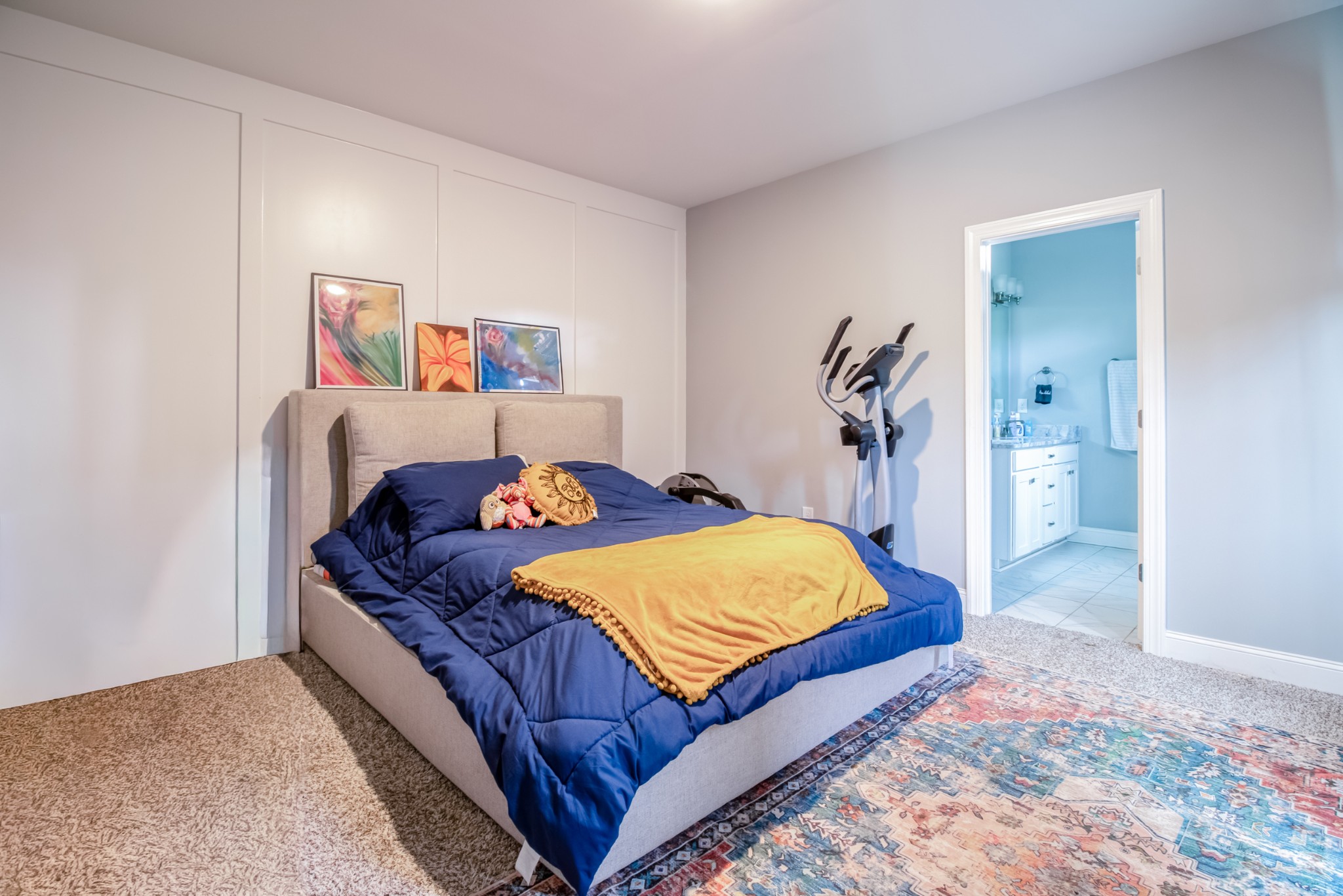 628 Bella Court Lebanon, TN 37087 - Photo 29 of 56 a bedroom with a bed and a couch