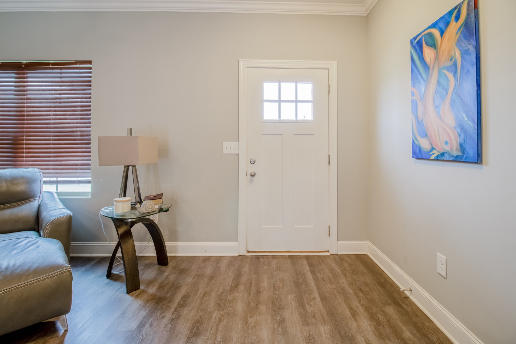 628 Bella Court Lebanon, TN 37087 - Photo 8 of 56 a view of room with lounge chair and wooden floor