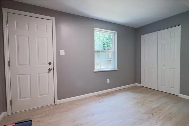 a view of outdoor space and deck