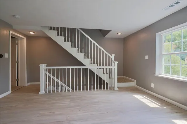 a view of room with window