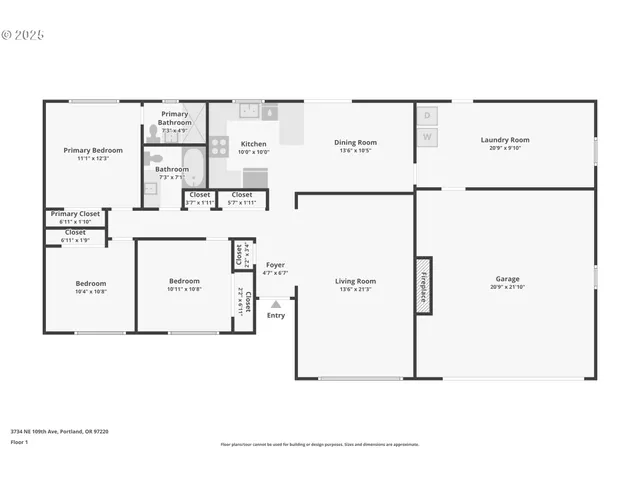 $450,000 | 3734 Northeast 109th Avenue, Portland, OR 97220