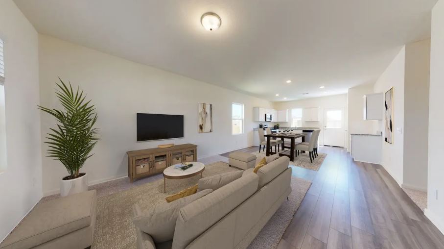 1325 Morris Loop San Marcos, TX 78666 - Photo 2 of 6 a living room with furniture and a flat screen tv