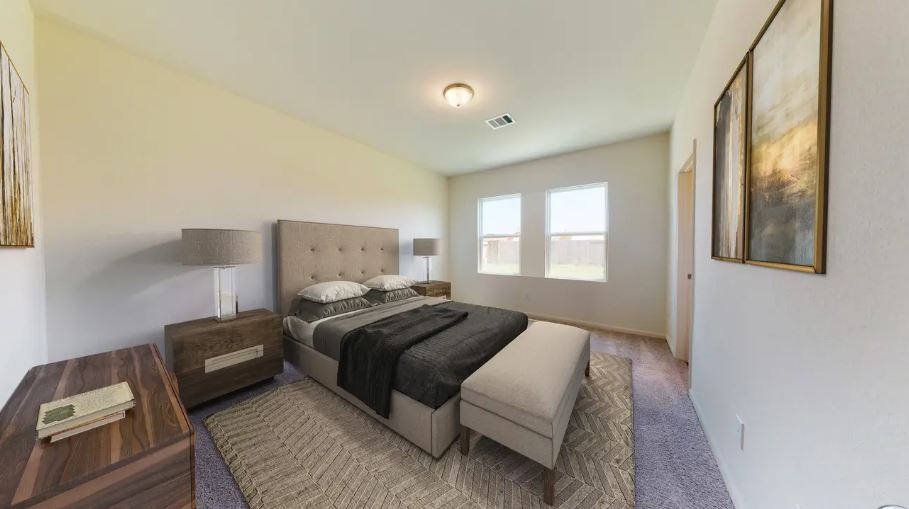 1325 Morris Loop San Marcos, TX 78666 - Photo 4 of 6 a bedroom with a bed and a window