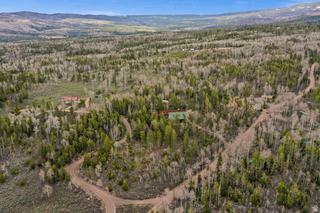 4725 Pine Ridge Road Evanston, UT 82930 - Photo 68 of 82 Expansive forested landscape with multiple structures and winding dirt paths