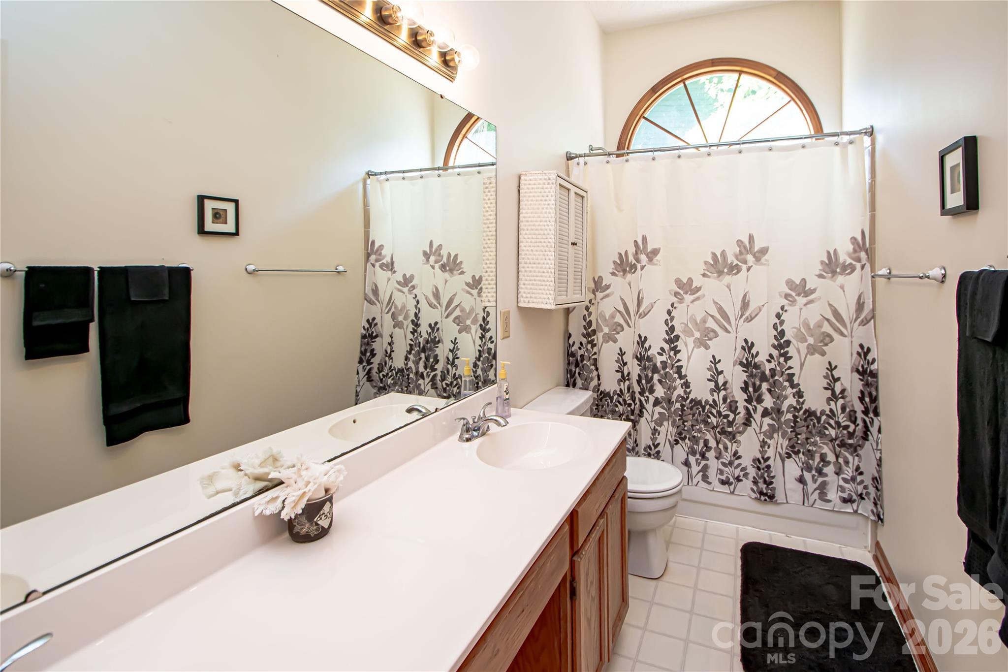 10801 Whitfield Ridge Drive Charlotte, NC 28277 - Photo 28 of 47 a bathroom with a sink and mirror