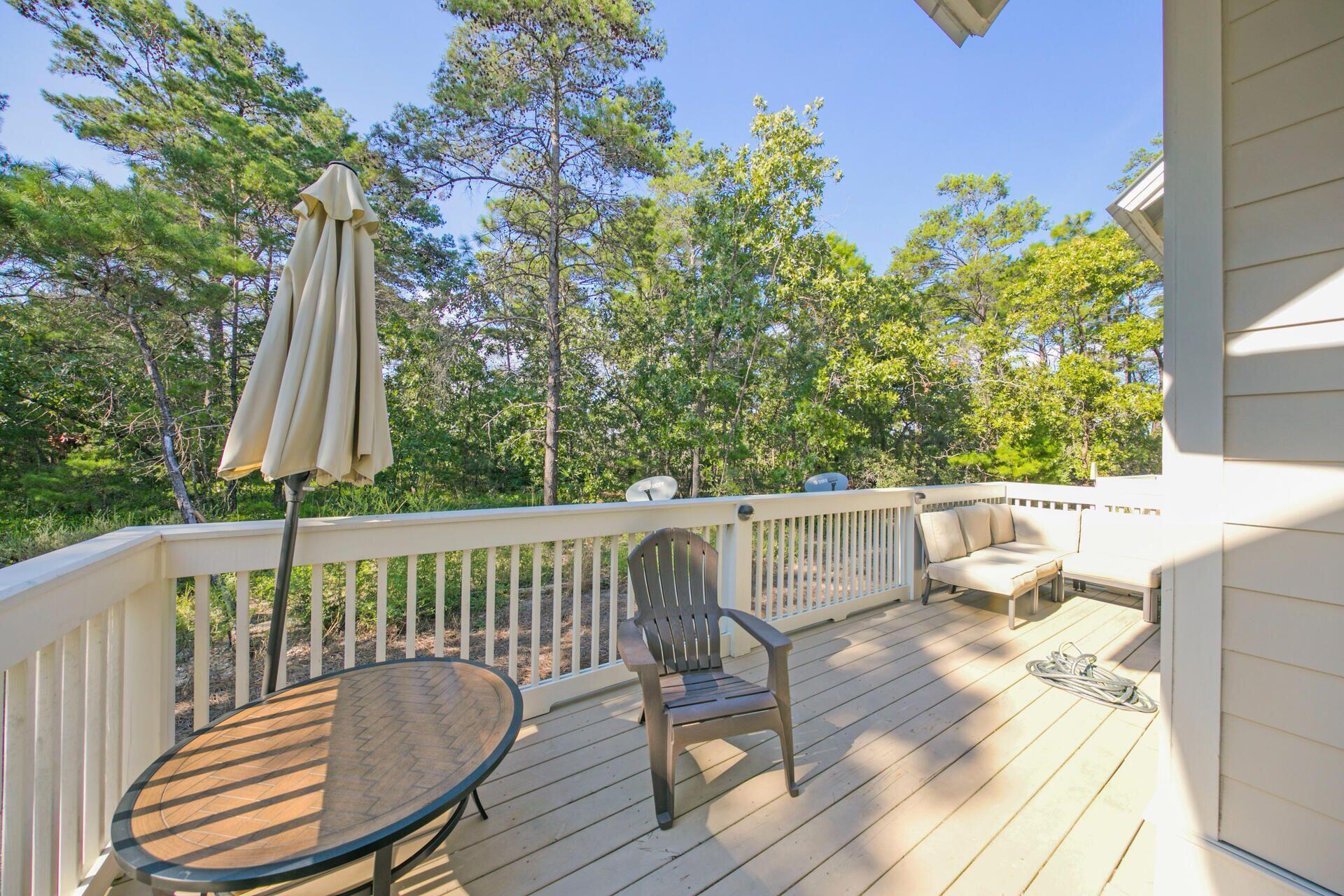 229 Milestone Drive, Unit A Inlet Beach, FL 32461 - Photo 24 of 47 EXT REAR PORCH