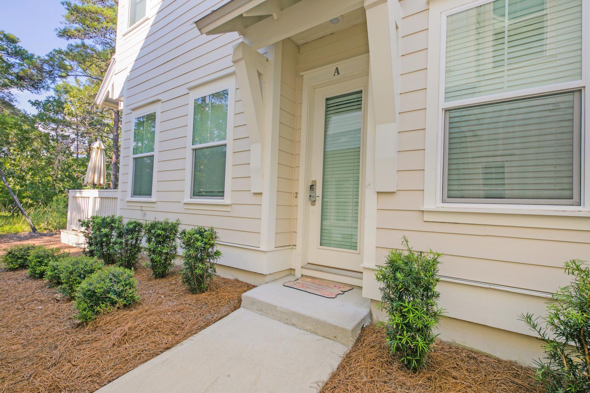 229 Milestone Drive, Unit A Inlet Beach, FL 32461 - Photo 31 of 47 EXT DOOR