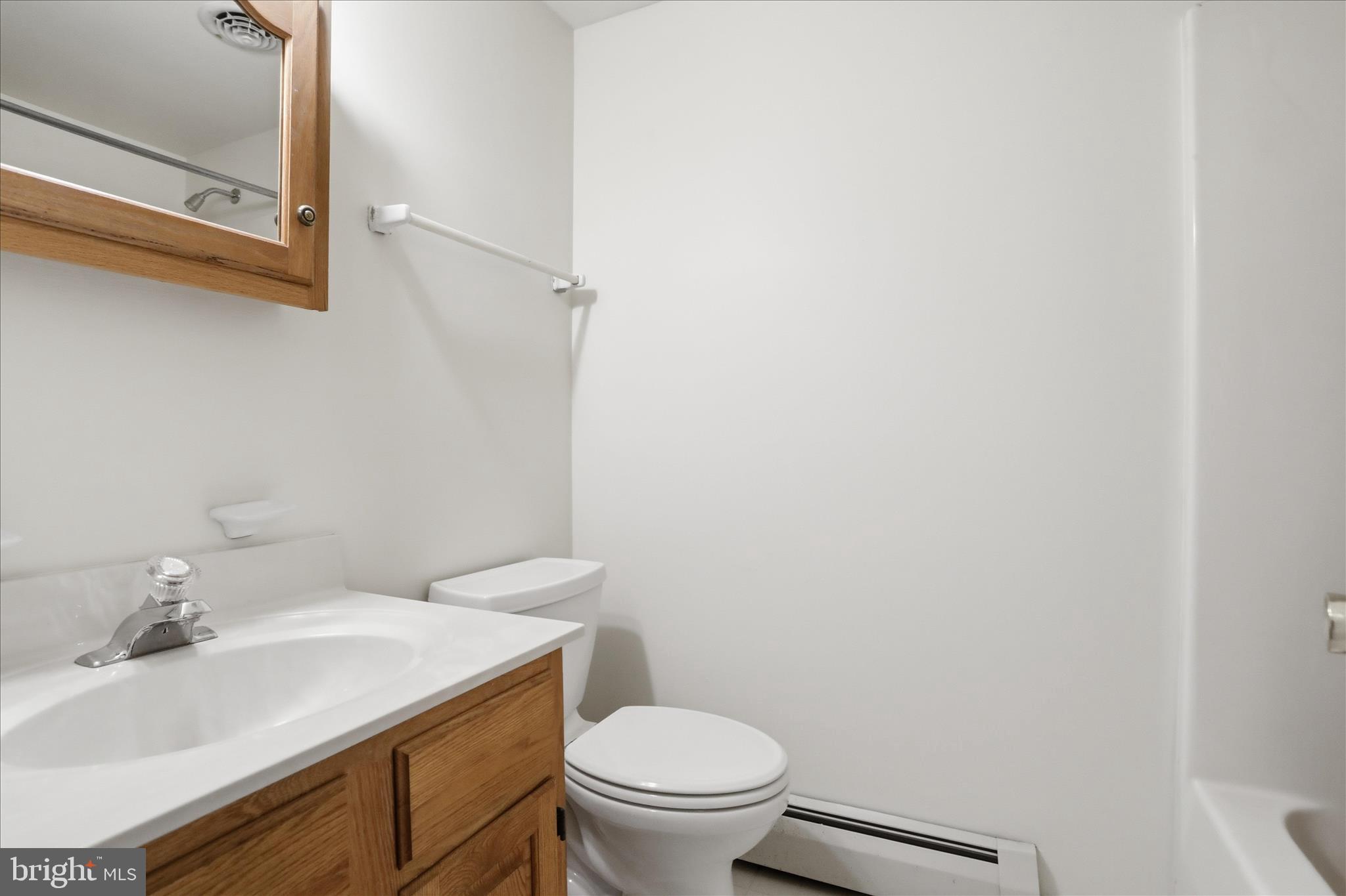 529 Braddock School Road Slanesville, WV 25444 - Photo 19 of 44 a bathroom with a sink and a toilet