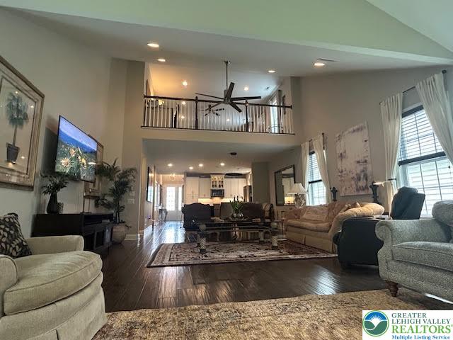1051 Resolution Drive Bethlehem, PA 18017 - Photo 11 of 33 a living room with furniture kitchen view and a chandelier