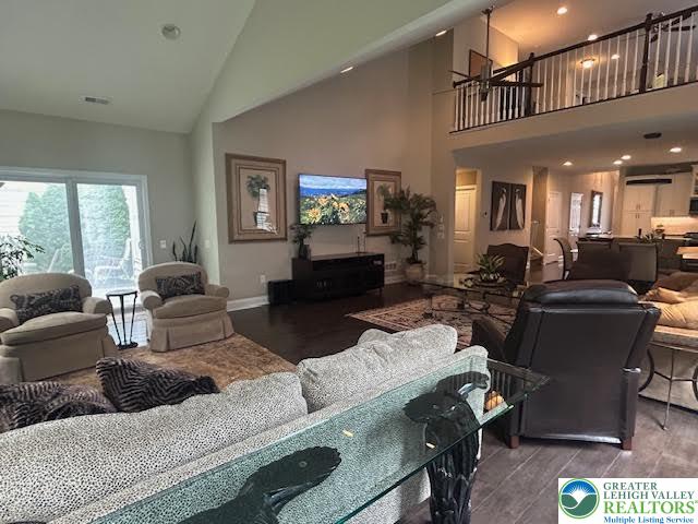 1051 Resolution Drive Bethlehem, PA 18017 - Photo 15 of 33 a living room with furniture a window and a flat screen tv