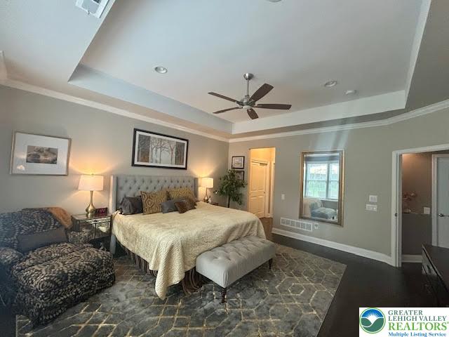 1051 Resolution Drive Bethlehem, PA 18017 - Photo 20 of 33 a bedroom with a large bed and a chandelier