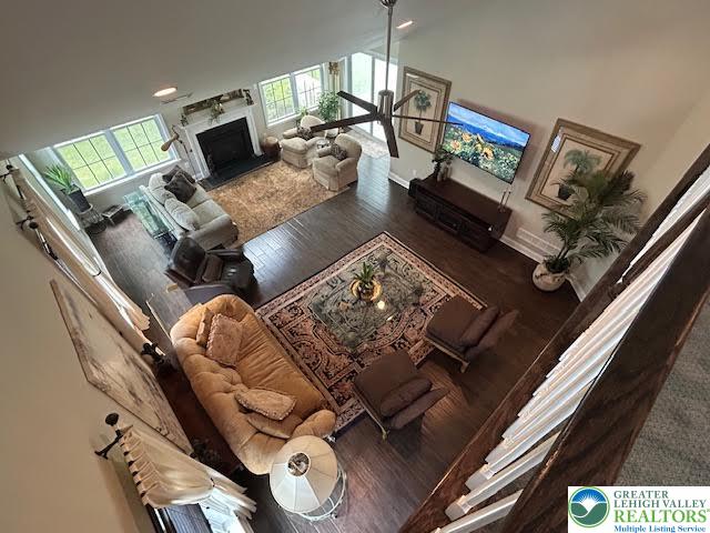 1051 Resolution Drive Bethlehem, PA 18017 - Photo 27 of 33 a living room with furniture and a flat screen tv