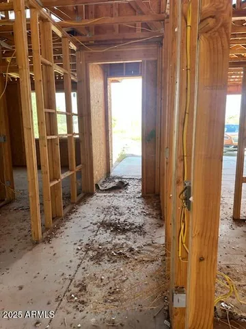 a view of a porch with a yard