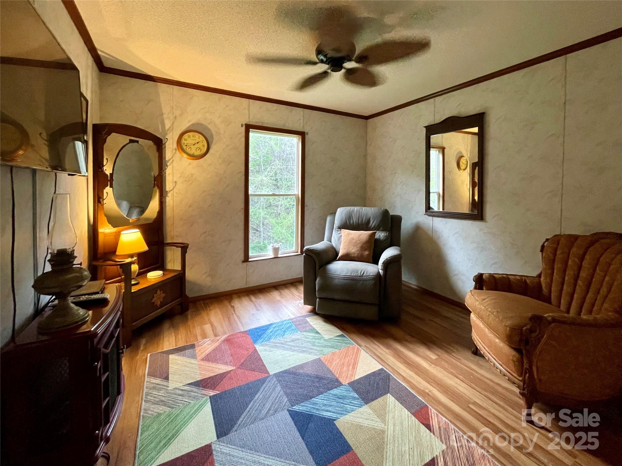 784 Fred Holcombe Road Mars Hill, NC 28754 - Photo 22 of 35 a living room with furniture and a window