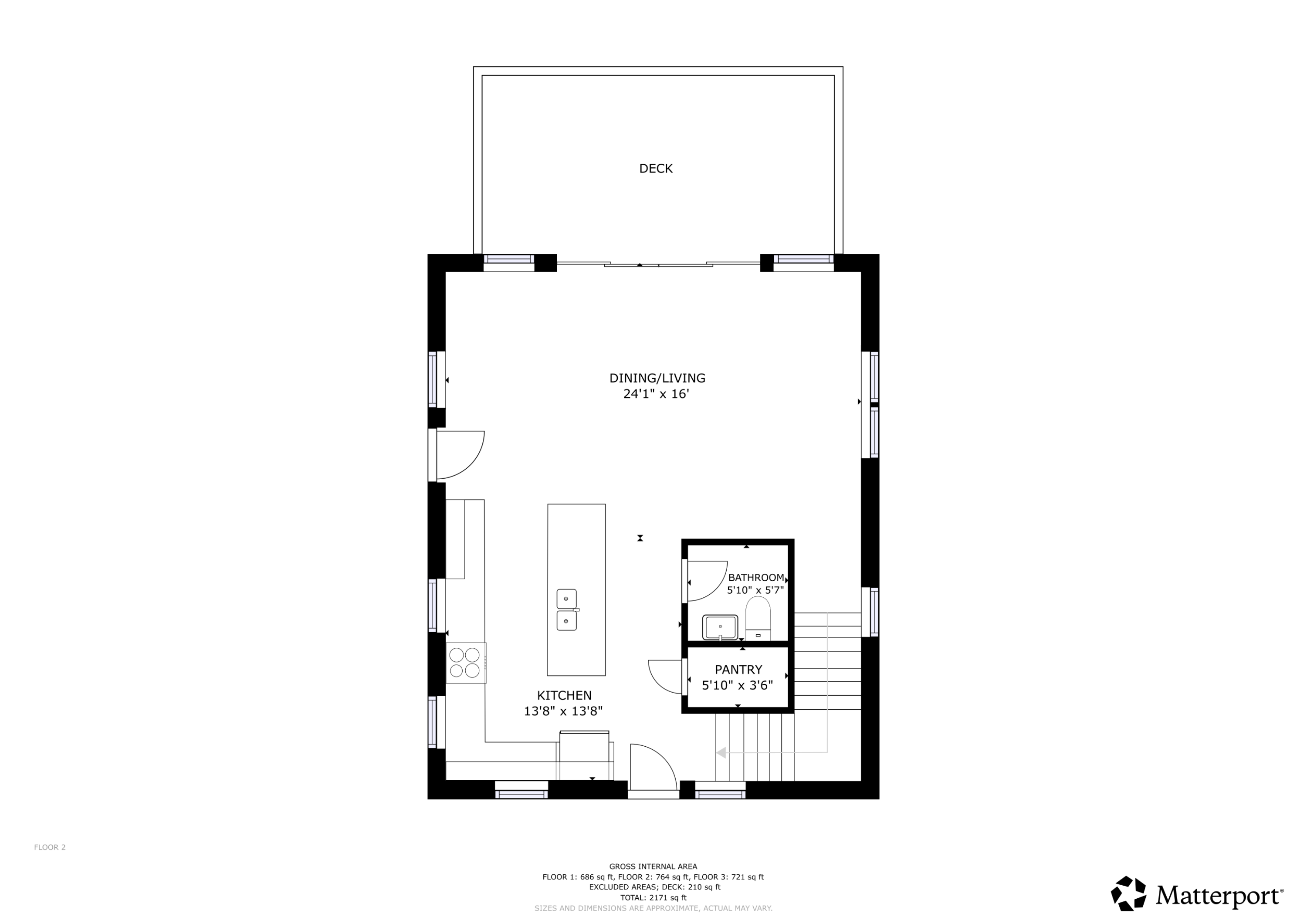 2125 North Peninsula Road Summit, WI 53066 - Photo 37 of 39 First Floor Layout