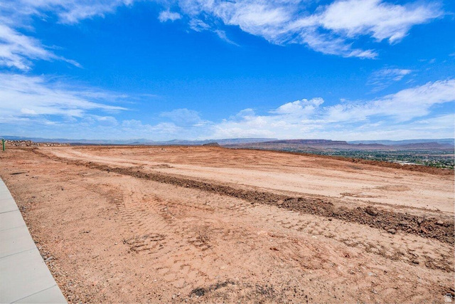 Undisclosed Address St. George, UT 84770 - Photo 8 of 11 Expansive, cleared land parcel featuring a level building area and visible grading